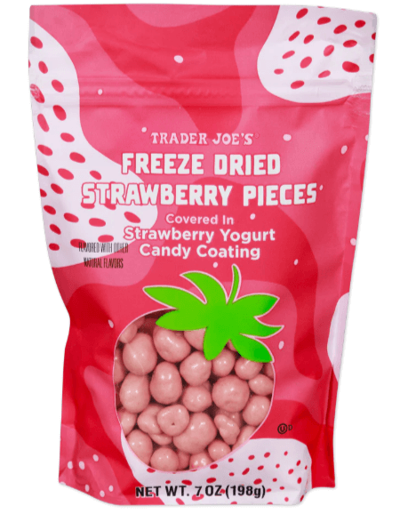 Freeze Dried Strawberry Pieces/Trader joe's