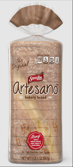 Artesano® Bakery Bread/Sara Lee®