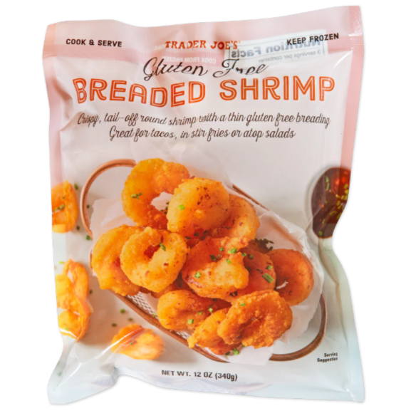 Gluten Free Breaded Shrimp/Trader joe's