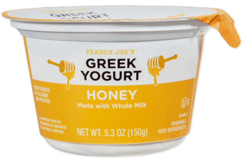 Greek Yogurt Honey Made with Whole Milk/Trader joe's