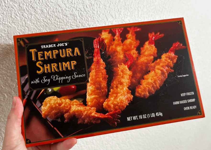 Tempura Shrimp with Soy Dipping Sauce/Trader joe's