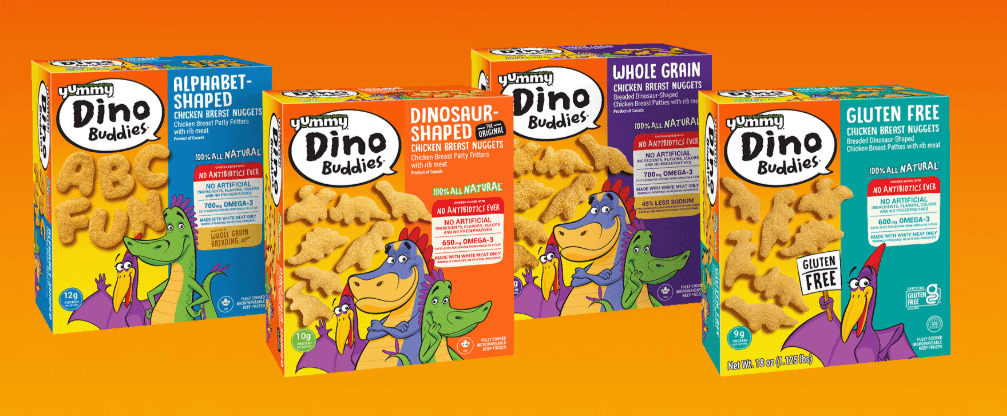 Chicken Breast Nuggets/Yummy Dino Buddies