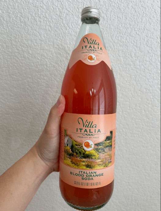 Italian Blood Orange Soda/Trader joe's