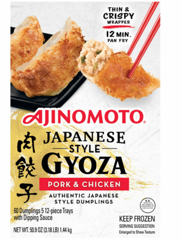 Pork And Chicken Gyoza/Ajinomoto 
